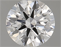 Diamante Natural 0.43 quilates, Redondo , Color E, claridad VVS1 y certificado GIA