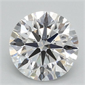 Del inventario de diamantes de laboratorio, 1.08 quilates, Redondo , Color D, claridad VVS2 y certificado IGI