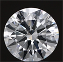Lab Grown Diamond 2.71 Carats, Round with Ideal Cut, E Color, SI1 Clarity and Certified by IGI