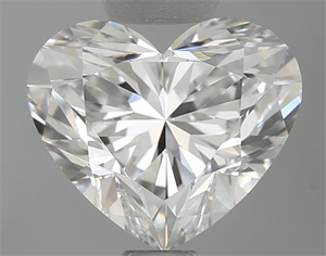 Picture of Natural Diamond 1.05 Carats, Heart with  Cut, G Color, VS1 Clarity and Certified by GIA