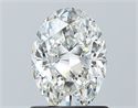 Diamante Natural 1.03 quilates, Ovalado , Color H, claridad VVS1 y certificado GIA