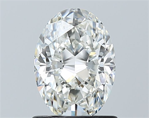 Foto Diamante Natural 1.03 quilates, Ovalado , Color H, claridad VVS1 y certificado GIA de