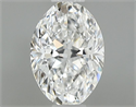 Natural Diamond 0.49 Carats, Oval with  Cut, E Color, VS1 Clarity and Certified by GIA