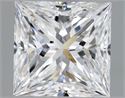 Diamante Natural 1.02 quilates, Princesa , Color D, claridad SI1 y certificado GIA