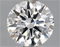 Lab Grown Diamond 1.18 Carats, Round with Ideal Cut, D Color, VS1 Clarity and Certified by IGI