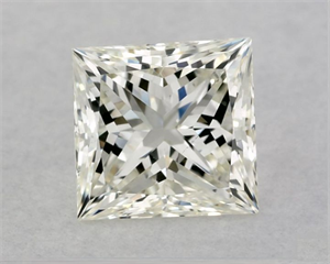 Foto Diamante Natural 1.22 quilates, Princesa , Color J, claridad VS2 y certificado GIA de