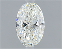 Diamante Natural 0.70 quilates, Ovalado , Color I, claridad VVS2 y certificado GIA