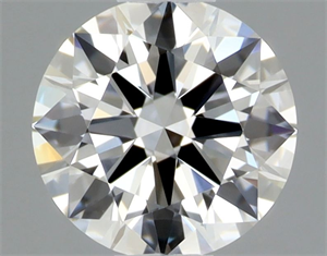 Foto Diamante Natural 0.51 quilates, Redondo , Color H, claridad VVS1 y certificado GIA de