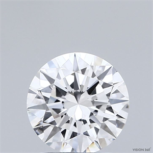 Picture of Lab Grown Diamond 1.50 Carats, Round with Excellent Cut, E Color, VVS2 Clarity and Certified by IGI
