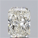 Natural Diamond 1.71 Carats, Radiant with  Cut, J Color, VS2 Clarity and Certified by GIA