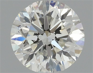 Picture of Natural Diamond 0.46 Carats, Round with Very Good Cut, H Color, VS1 Clarity and Certified by IGI