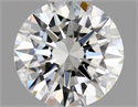 Natural Diamond 0.41 Carats, Round with Excellent Cut, H Color, VS1 Clarity and Certified by GIA