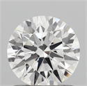 Del inventario de diamantes de laboratorio, 1.03 quilates, Redondo , Color D, claridad IF y certificado IGI