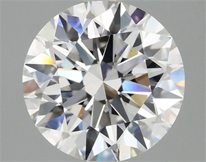Picture of Lab Grown Diamond 3.09 Carats, Round with Ideal Cut, E Color, VS1 Clarity and Certified by IGI