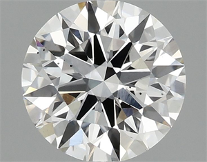Picture of Lab Grown Diamond 1.48 Carats, Round with Ideal Cut, F Color, VS2 Clarity and Certified by IGI