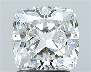 Foto Diamante Natural 1.70 quilates, Del cojín , Color I, claridad IF y certificado GIA de
