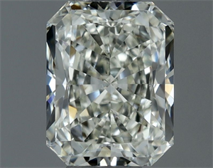 Picture of Natural Diamond 0.71 Carats, Radiant with  Cut, J Color, VS1 Clarity and Certified by IGI