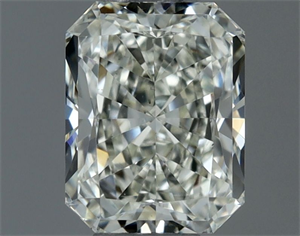 Picture of Natural Diamond 0.71 Carats, Radiant with  Cut, J Color, VS1 Clarity and Certified by IGI