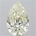 Natural Diamond 5.02 Carats, Pear with  Cut, K Color, SI2 Clarity and Certified by IGI