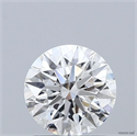 Lab Grown Diamond 1.53 Carats, Round with Ideal Cut, F Color, VVS2 Clarity and Certified by IGI