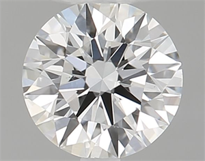 Foto Diamante Natural 0.44 quilates, Redondo , Color F, claridad VS2 y certificado GIA de