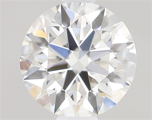 Picture of Natural Diamond 0.40 Carats, Round with Excellent Cut, F Color, VS1 Clarity and Certified by GIA