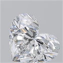 Natural Diamond 3.01 Carats, Heart with  Cut, E Color, VS2 Clarity and Certified by GIA