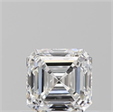 Diamante Natural 0.71 quilates, Asscher , Color E, claridad VS2 y certificado GIA