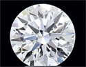 Del inventario de diamantes de laboratorio, 2.59 quilates, Redondo , Color E, claridad VVS2 y certificado IGI