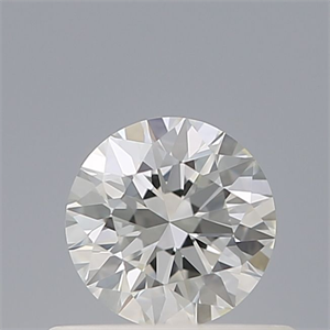 Picture of Natural Diamond 0.41 Carats, Round with Excellent Cut, G Color, VVS1 Clarity and Certified by IGI
