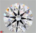 Lab Grown Diamond 3.07 Carats, Round with Ideal Cut, D Color, VVS1 Clarity and Certified by IGI