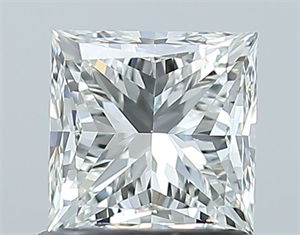 Picture of Natural Diamond 1.01 Carats, Princess with  Cut, I Color, VVS2 Clarity and Certified by GIA