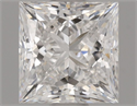 Natural Diamond 0.71 Carats, Princess with  Cut, E Color, VS2 Clarity and Certified by GIA
