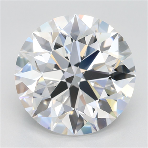 Picture of Lab Grown Diamond 5.01 Carats, Round with Ideal Cut, D Color, IF Clarity and Certified by IGI