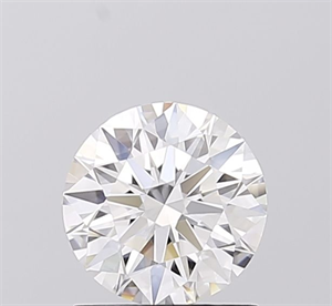 Picture of Lab Grown Diamond 1.02 Carats, Round with Ideal Cut, D Color, VS2 Clarity and Certified by IGI