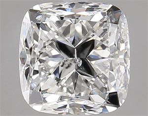 Picture of Natural Diamond 3.01 Carats, Cushion with  Cut, H Color, SI2 Clarity and Certified by GIA