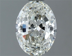 Foto Diamante Natural 1.00 quilates, Ovalado , Color H, claridad VVS2 y certificado IGI de