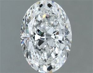 Picture of Natural Diamond 1.00 Carats, Oval with  Cut, F Color, SI1 Clarity and Certified by GIA