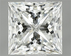 Foto Diamante Natural 0.73 quilates, Princesa , Color J, claridad VVS1 y certificado GIA de