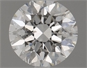 Natural Diamond 0.46 Carats, Round with Excellent Cut, G Color, SI2 Clarity and Certified by GIA