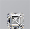 Natural Diamond 1.50 Carats, Asscher with  Cut, F Color, VS2 Clarity and Certified by GIA