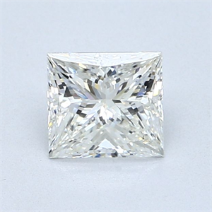Foto Diamante Natural 1.01 quilates, Princesa , Color J, claridad VS1 y certificado GIA de