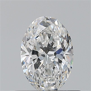 Picture of Natural Diamond 0.56 Carats, Oval with  Cut, E Color, VS1 Clarity and Certified by GIA