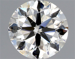 Picture of Natural Diamond 0.71 Carats, Round with Very Good Cut, I Color, SI1 Clarity and Certified by GIA