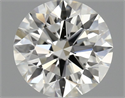 Natural Diamond 0.91 Carats, Round with Excellent Cut, G Color, VS2 Clarity and Certified by IGI
