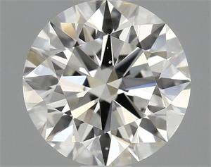 Picture of Natural Diamond 0.91 Carats, Round with Excellent Cut, G Color, VS2 Clarity and Certified by IGI