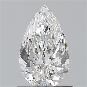 Picture of Natural Diamond 0.80 Carats, Pear with  Cut, E Color, VVS2 Clarity and Certified by GIA