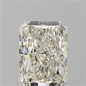 Picture of Natural Diamond 1.50 Carats, Radiant with  Cut, L Color, VS1 Clarity and Certified by GIA