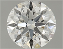 Diamante Natural 0.75 quilates, Redondo , Color G, claridad IF y certificado GIA