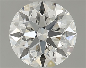 Foto Diamante Natural 0.75 quilates, Redondo , Color G, claridad IF y certificado GIA de